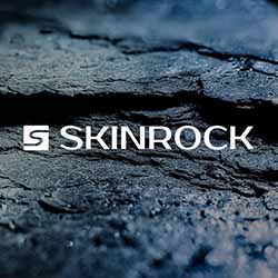 Logo et pierre naturelle Skinrock